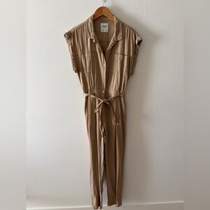 Abercrombie & Fitch Light Brown Jumpsuit